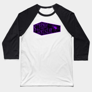 Lydia Deetz Coffin Purple Baseball T-Shirt